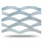 Galvanized Steel Expanded Metal Mesh Thickness 2.7 mm Width 1.22 m Length 7 m