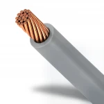 سلك مجدول نحاس مقاس 1.5 ملي، 450/750 فولت، عزل PVC رمادي | نحاسكم العالمية