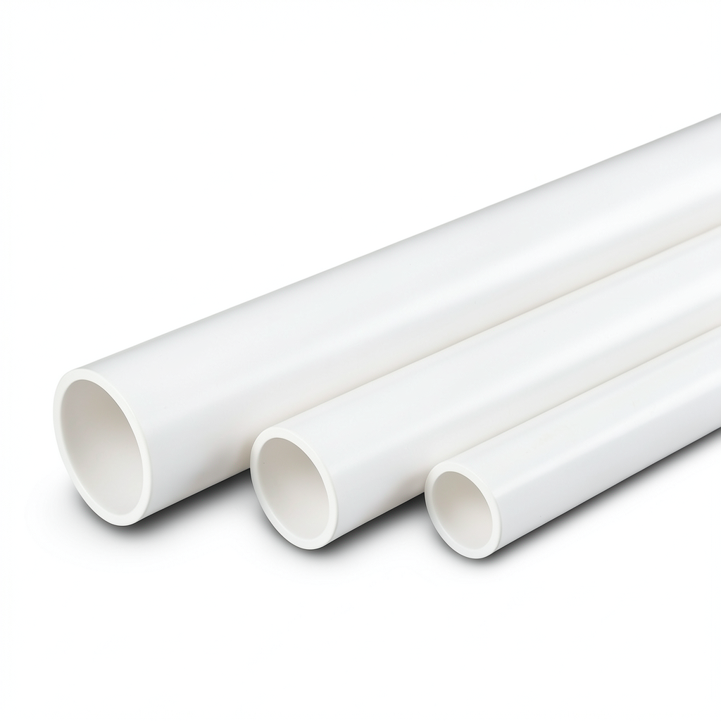 UPVC Pipes 7.5mm Thickness SDR 13.5 101.6mm Diameter White