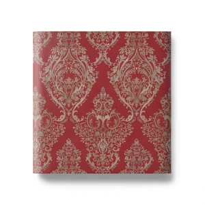 Classic Wall Decoration Red Color 10m x 1.06m, Model 81901