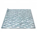 Galvanized Steel Expanded Metal Mesh  [Watad] Thickness 5.8 mm Width 2.44  M Length 3 meter | Bait Al Tatawor Company
