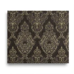 Italian Wallpaper Classic Design 10 m x 1.06 m Dark Brown, Model 81903