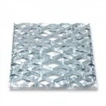 Galvanized Steel Expanded Metal Mesh  [Mazyoon] Thickness 5.8 mm Width 2.44  M Length 1 M | Bait Al Tatawor Company