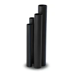 HDPE Pipes SDR 11 Outside Diameter 40 mm Thickness 3.7 mm Black