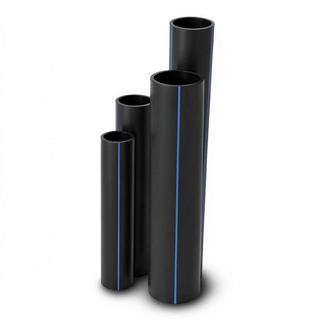 مواسير HDPE SDR 11 قطر خارجي 63 مم سمك 5.8 مم لون أسود