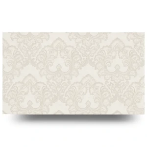 ورق جداري ايطالي تصميم كلاسيك 10 م×1.06 م بيج شاحب، موديل 81928