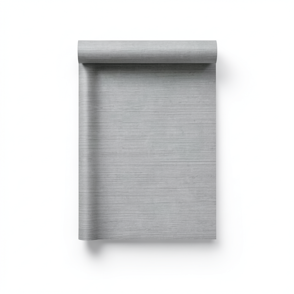 Italian Wooden Wallpaper 10m x 0.73m Gray, Model 45109