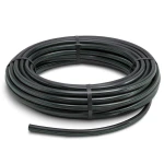 لفة أنابيب بلاستيك HDPE ضغط 15.7 بار PE 63، قطر خارجي 110 مم، SDR 6، أسود