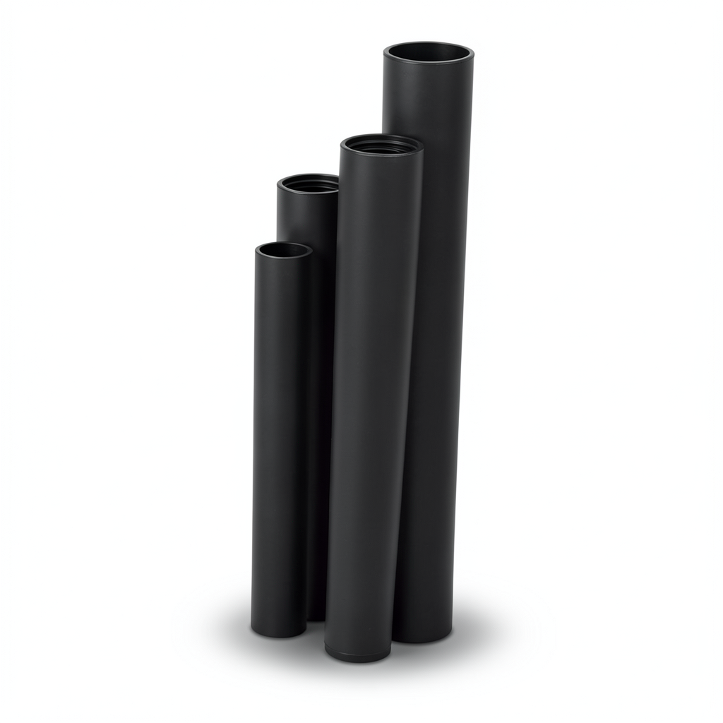 HDPE Pipes SDR 11 Outside Diameter 90 mm Thickness 8.2 mm Black