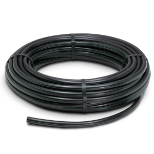 لفة أنابيب HDPE ضغط 9.8 بار PE 63 قطر خارجي 16 مم SDR 9 لون أسود