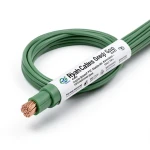 لفة سلك مجدول نحاس 4 مم2 450/750 فولت عزل PVC لون أخضر | مجموعة كابلات الرياض