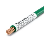 لفة سلك كهرباء مجدول نحاس 6 مم 450/750 فولت معزول PVC لون أخضر | مجموعة كابلات الرياض