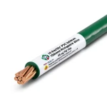 سلك مجدول نحاس 10 ملي 450/750 فولت، عزل PVC لون اخضر | مجموعة كابلات الرياض
