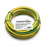 2.5mm2 Stranded Copper Earthing Electric Wire 450/750V, Yellow/Green | Jeddah Cables