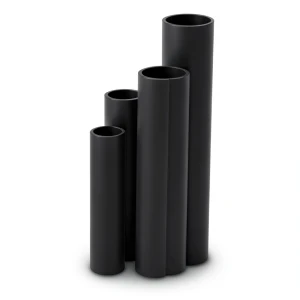 مواسير HDPE SDR 11 قطر خارجي 250 مم سمك 22.7 مم لون أسود