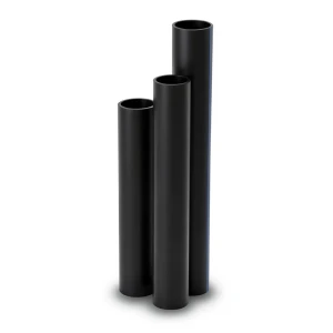 مواسير HDPE SDR 11 قطر خارجي 280 مم سمك 25.4 مم لون أسود