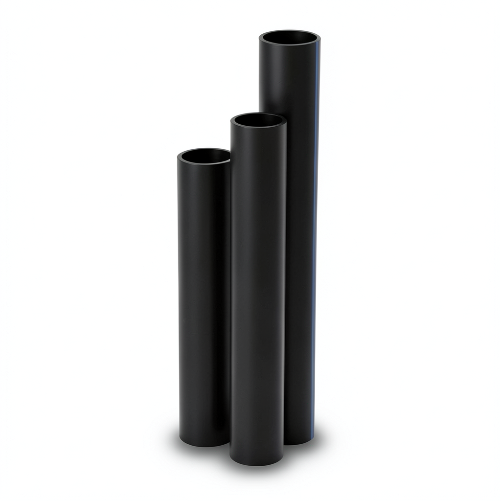 HDPE Pipes SDR 11 Outside Diameter 280 mm Thickness 25.4 mm Black