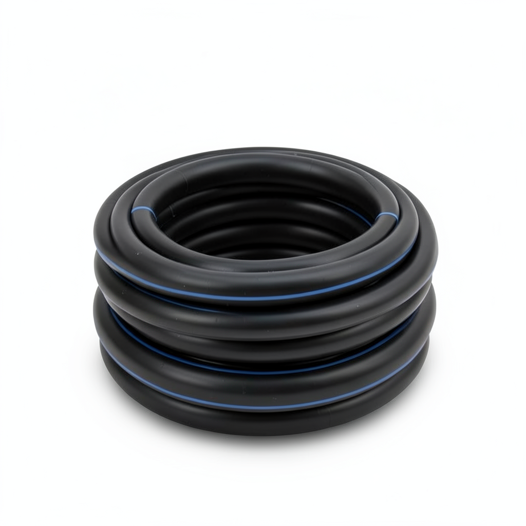 مواسير HDPE SDR 11 قطر خارجي 25 مم سمك 2.3 مم لون أسود
