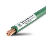 Copper Stranded Electric Wire 4mm2 450/750V PVC Insulation Green | Riyadh Cables Group