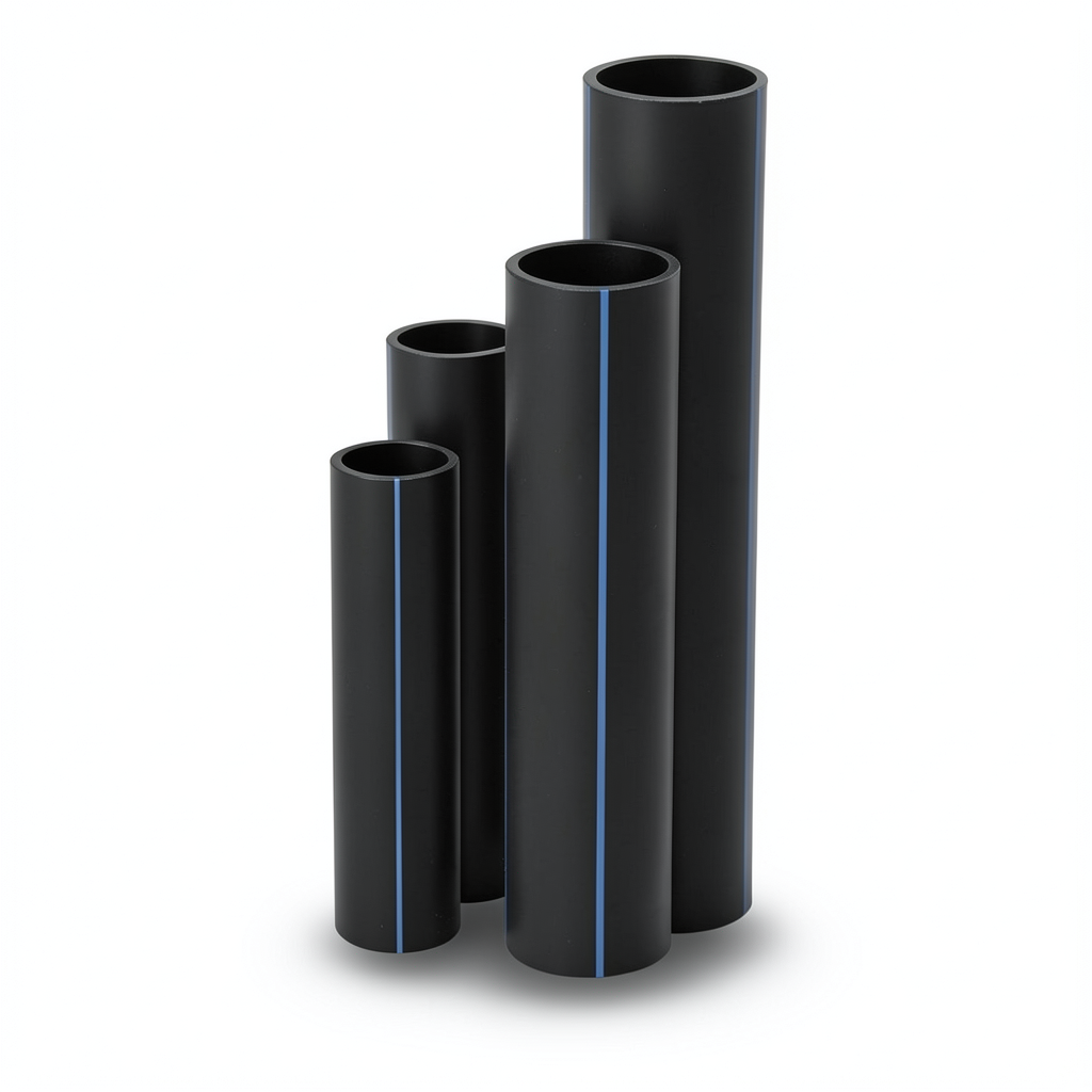 مواسير HDPE SDR 11 قطر خارجي 32 مم سمك 2.9 مم لون أسود