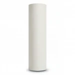 Plain wall covering, pale beige color, length 10 m, width 0.53 m, model 221413