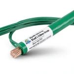Copper Stranded Electric Wire 95mm² 450/750V PVC Insulation Green | Riyadh Cables Group