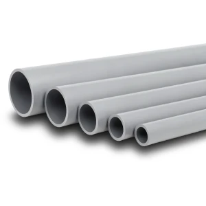 UPVC Pipes 16 Bar Pressure 75 mm OD 5.6 mm Thickness Gray