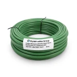 Copper Stranded Electrical Wire 6mm 450/750V PVC Insulated Green | Riyadh Cables Group