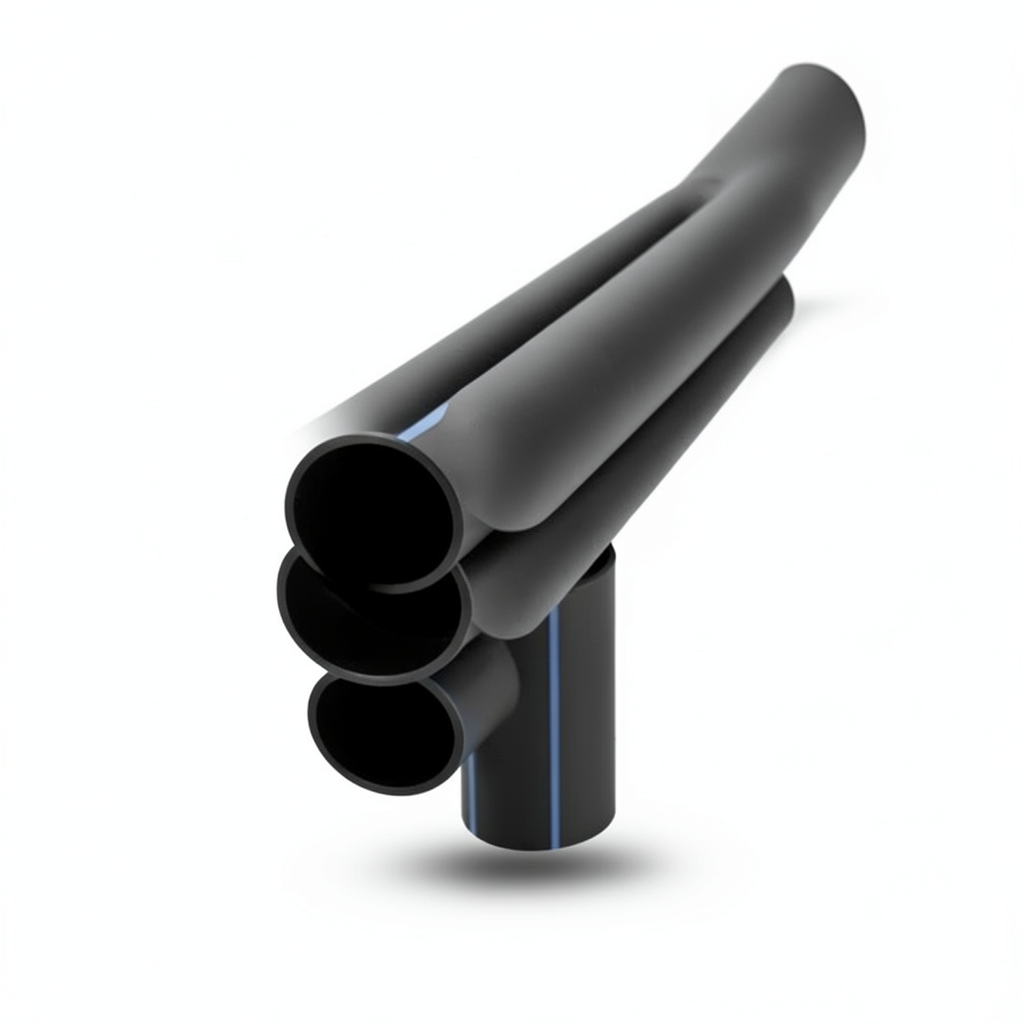 مواسير HDPE SDR 11 قطر خارجي 40 مم سمك 3.7 مم لون أسود