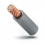 لفة سلك مجدول نحاس مقاس 4 مم2، 450/750 فولت، عزل PVC رمادي | نحاسكم العالمية