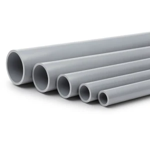 UPVC Pipes Nominal Pressure 16 Bar Outside Diameter 250 mm Thickness 18.6 mm Gray