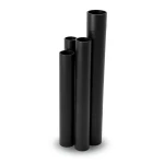 HDPE Pipes SDR 11 Outside Diameter 125 mm Thickness 11.4 mm Black