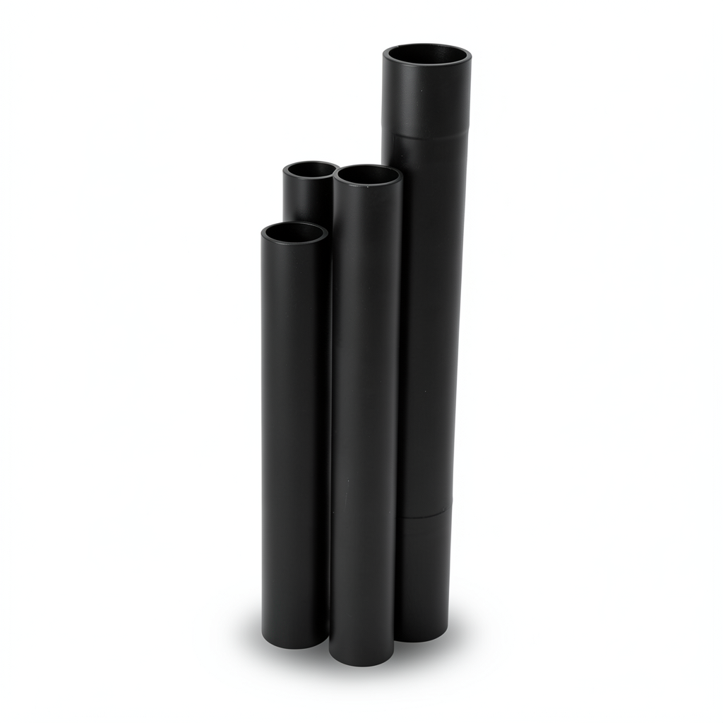 HDPE Pipes SDR 11 Outside Diameter 125 mm Thickness 11.4 mm Black
