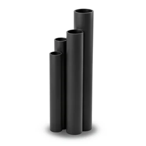 مواسير HDPE SDR 11 قطر خارجي 160 مم سمك 14.6 مم لون أسود