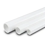 مواسير UPVC سمك 2.46 مم SDR 13.5 قطر خارجي 33.4 مم أبيض