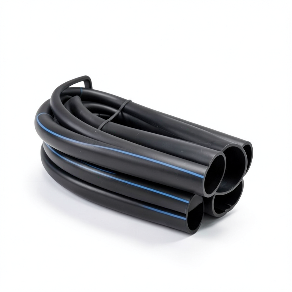 مواسير HDPE SDR 11 قطر خارجي 180 مم سمك 16.4 مم لون أسود