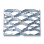 Galvanized Steel Expanded Metal Mesh Thickness 2.8 mm Width 1.22 M Length 1 M