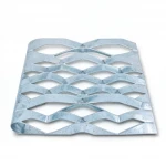 Galvanized Steel Expanded Metal Mesh  [Mazyoon] Thickness 4.8 mm Width 2.44  M Length 7 meter | Bait Al Tatawor Company