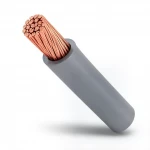 سلك مجدول نحاس مقاس 10 ملي، 450/750 فولت، عزل PVC رمادي | نحاسكم العالمية