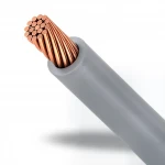 سلك كهرباء مجدول نحاس مقاس 16 ملم، 450/750 فولت، معزول PVC رمادي | نحاسكم العالمية