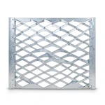 Galvanized Steel Expanded Metal Mesh Thickness 2.8 mm Width 1.22 m Length 3 m