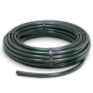 لفة أنابيب بلاستيك HDPE ضغط 15.7 بار PE 63، قطر خارجي 63 مم SDR 6، لون أسود