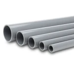 UPVC Pipes Nominal Pressure 16 Bar Outside Diameter 200 mm Thickness 14.9 mm Gray