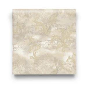 Italian Wall Decoration 10m x 1.06m Beige Color, Model 81580