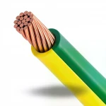 لفة سلك تأريض نحاس مجدول مقاس 4 مم2 450/750 فولت، عزل PVC اخضر/اصفر | نحاسكم العالمية