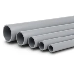 UPVC Pipes Nominal Pressure 16 Bar Outside Diameter 250 mm Thickness 18.6 mm Gray