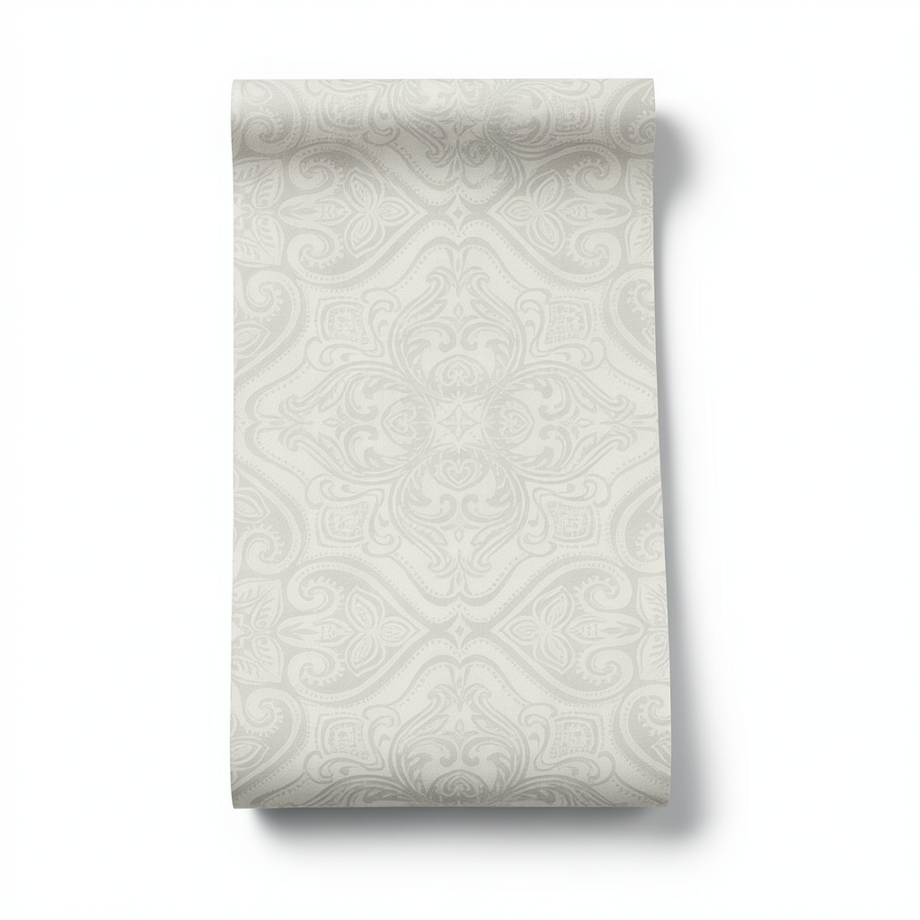 Italian Wallpaper Light Beige 10m x 0.53m, Model 57004