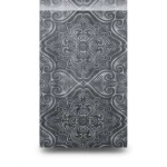 Italian Wallpaper Dark Gray 10m x 0.53m, Model 57008