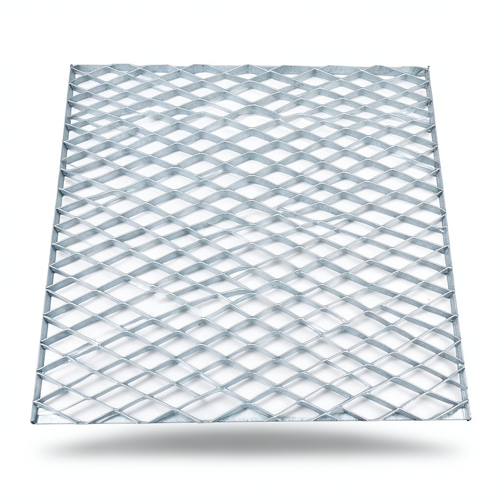 Galvanized Steel Expanded Metal Mesh Thickness 3 mm Width 1.22 m Length 4 m