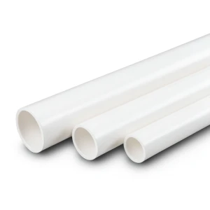 مواسير UPVC مقاس 0.5 أنش سمك 1.57 مم SDR 13.5 لون أبيض